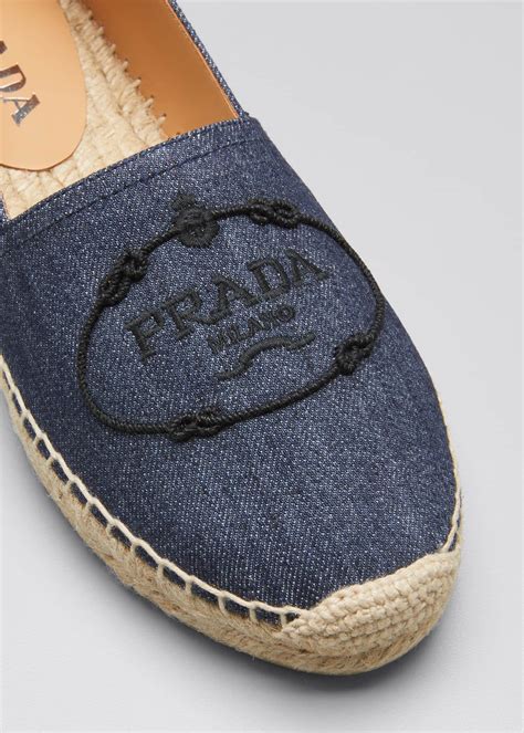 prada embroidered espadrille mule|Prada Espadrilles for Women .